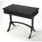 Homeroots Acacia And Pinewood Black Writing Desk 389435 - alternate 1