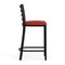Flash Furniture HERCULES Black Ladder Back Metal Restaurant Counter Stool - Red Vinyl Seat XU-DG697BLAD-24-RDV-GG - alternate 10