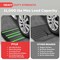 Pyle 1 Ft. Rubber Threshold Curb Ramp PCRMP1DG - alternate 5