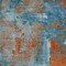 Homeroots 8' X 10' Navy Blue Orange And Ivory Abstract Washable Indoor Outdoor Area Rug 596881 - alternate 7