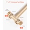 Vevor 1 inx11 in Well Pressure Tank Tee Kit 30/50PSI Pressure Switch 1 in Gate Valve SS3058 - alternate 7