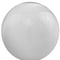 Homeroots 3" White Aluminum Decorative Orb Tabletop Sculpture 354717 - alternate 5