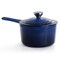 Megachef 2 Quart Enameled Cast Iron Sauce Pan in Gradient Dark Blue 750124517M - alternate 7