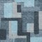 Homeroots 10' X 14' Sky Blue Denim Blue And Gray Geometric Washable Indoor Outdoor Area Rug 613240 - alternate 9