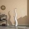 Uniquewise 51in Tall Animal Horn Shape Floor Vase: Elegant Ceramic White Accent for Entryway, Dining, or QI004040.W.M - alternate 10