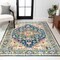 Jonathan Y Brooklyn Geometric Medallion Blue/Beige 4 ft. x 6 ft. Area Rug MDP207A-4 - alternate 1