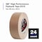 3M Masking Tape, 48 mm W x 55 m L, 7.1 mil Thick, Brown, Rubber Adhesive, 24 PK 2519 - alternate 8