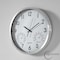 Clockswise 16-inch Non-Ticking Quartz Wall Clock with Thermometer & Hygrometer - Battery Operated QI004747.SI.16 - alternate 9