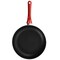 Better Chef 10in Silver Metallic Non Stick Gourmet Fry Pan in Red F1005R - alternate 7