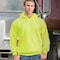 Game Workwear Hi-Vis Pullover Hoodie, 100% Spun Polyester Fleece, Hi Vis Lime, M 8210 - alternate 1