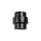 Luxury Lighting Fasciato 9 in Tall Ceramic Outdoor Wall Light, Matte Black Paint Finish 120-00-MBP-ud-7 - alternate 3