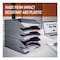 Durable Office Products VARICOLOR 5-Compartment Stackable Plastic Letter Tray Set, Letter to Folio Size, Anthracite Gray 770557 - alternate 12