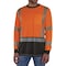 Ergodyne Hi-Vis Shirt, L, Orange, Long Sleeve 22304 - alternate 1