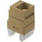 On-Q KEY CAT 6 RJ45 T568 A/B CNCTR WP3460OR - alternate 2