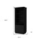 Homeroots 70" Black Wood Bar Cabinet With Two Doors 552297 - alternate 13