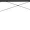 Homeroots 47" Black Wood and Metal Parsons Computer Desk 489840 - alternate 9