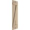 Ekena Millwork Rustic Two Board Spaced Board-n-Batten Knotty Pine Faux Wood Shutters w/Z-Board, 11 1/2W x 62H, PR SHUBSZ11X62KPPR - alternate 19