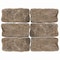 Msi Giallo Fantasia 4in.  X 8in.  Tumbled Granite Cobbles ZOR-LSC-0222 - alternate 1