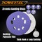 Powertec 5in Hook & Loop Sanding Discs, Zirconia, 40/60/80/120/220 Grit, 50PK & 5in 8Hole Sanding Disc, 25PK 45302ZN - alternate 7