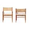 Bali & Pari Chatura Natural Rattan Dining Chair with Arms 267-2PC-14587-ZORO - alternate 7