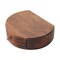 Homeroots 4" Brown Solid Wood Round One Drawer Nightstand 651764 - alternate 8