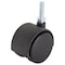 Prosource Caster, 2 in Dia Wheel, 2 in W Wheel, Nylon Wheel, Black, 75 lb, Nylon Housing Material JC-F08-PS - alternate 1