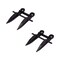 Mytee Products 2Pk Sickle Bar Rock Guard fits MacDon 118344, 2 Prong Sickle Mower Knife Guard, 2PK SG-2005x2 - alternate 4
