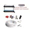Henco Infloor radiant heating set - PEX-AL-PEX + composite manifold - 2280 - 2560 sqft 806370 - alternate 1