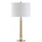 Jonathan Y Gregory 27" Metal/Marble LED Table Lamp, Gold/White JYL1087A - alternate 8