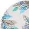 Gibson Home Tropical Sway Vineyard 12 Piece 9 Inch Round Melamine Dessert Plate Set in Blue 136423.01 - alternate 5
