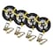 Mytee Products Auto Hauler Car Flatbed Tie Down Kit Lasso Wheel Ratchet Straps w/ Chain, 4PK RST-212SM-CAx4 - alternate 1