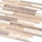 Apollo Tile Gray Beige 11.8 in x 11.8 in Glass, Stone Polished Floor and Wall Mosaic Tile 4.83 sqft/case, 5PK APLCAS88009A - alternate 8