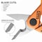 Klein Tools Compact Cable Stripping Electrician Scissors, 6-Inch 2100FO - alternate 9