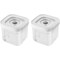 Zwilling Fresh and Save Cube Box, Plastic, Food Container, 2-pc Small Cube Set, .34-qt, 2-pc Set 1029983 - alternate 1