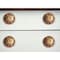 Homeroots Set of Twelve Blue And Orange Ceramic And Metal Drawer Pull Knobs, 12PK 544405 - alternate 6