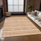 Homeroots 10' X 14' Terra Cotta And Beige Southwestern Washable Indoor Outdoor Area Rug 587571 - alternate 6
