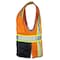 Dome75 Hi-Vis Safety Vest SM/MD Class ANSI/ISEA 107-2020 Class 2 , Zipper 6 Pockets, 2 Mic Tab DV2125 - alternate 8