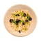 Smarty Had A Party 13 oz. Round Palm Leaf Eco Friendly Disposable Soup Bowls (100 Bowls), 100PK 4677R-CASE - alternate 8