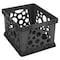 Storex Large File Crate, Black 61546U03C - alternate 1