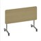 Correll Rectangle Premium Sit To Stand HPL Flip Top Table, 72 in W, 28 in to 38 in H, Particleboard Top FTS3072-16-14-16 - alternate 8