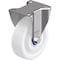 Zoro Select Rgd Plate Caster, Nylon, 5 in., 308 lb. BKX-SPO 125XK-1 - alternate 1