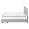 Homeroots Gray Tufted Linen Upholstered Queen Bed Frame With Drawers 490199 - alternate 9