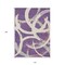 Homeroots 10' X 14' Purple Ivory And Gray Abstract Washable Indoor Outdoor Area Rug 599159 - alternate 6