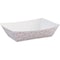 Boardwalk Paper Food Baskets, 6 oz Capacity, 3.78 x 4.3 x 1.08, Red/White, 1000PK BWK30LAG040 - alternate 1