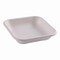 Eco-Products Vanguard Worldview Renewable/Compostable Sugarcane Takeout Container, 9.9oz, 5 x 5 x 1, White, 800PK EP-SCS5NFA - alternate 1