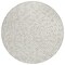Homeroots 8' Ivory And Brown Round Polka Dot Washable Indoor Outdoor Area Rug 599054 - alternate 8