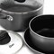 Oster Clairborne 7 Piece Non Stick Aluminum Cookware Set in Granite Grey 82931.07 - alternate 8