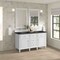 James Martin Vanities Lorelai 60" Double Vanity, Bright White, w/ 3 CM Phantome Eclos Top 424-V60D-BW-3PHT - alternate 8