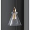 Jonathan Y Goldwater 7.5 in. Adjustable Drop Metal/Glass LED Pendant, Brass Gold JYL3514A - alternate 12