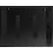 Vdomdoors Front Exterior Prehung Aluminum Double Doors Ronex1477 Black Enamel 2 Sidelights Mirrored Clear RONEX1477DEXD-BLK-W14+72+14xH80-LH-I - alternate 1